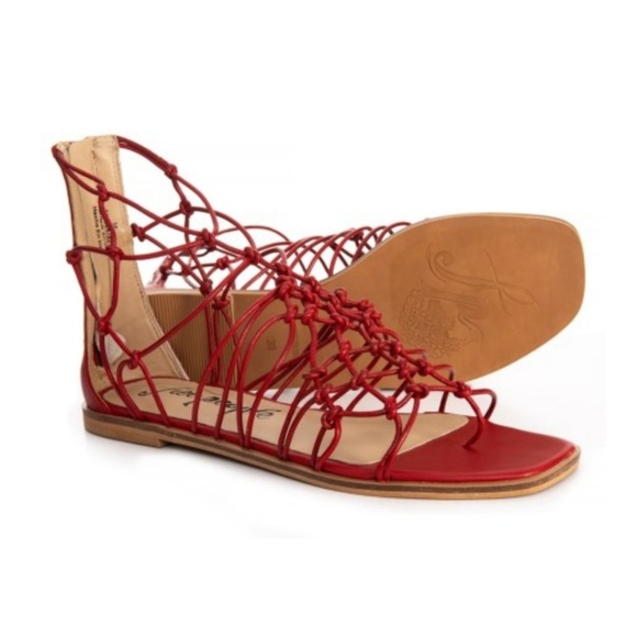 Artful Gladiator Knotted Free People Sandals - Picture 2 of 7